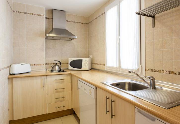 Habitación de un dormitorio apartamento confortel  sancti petri Aparthotel ILUNION Sancti Petri Cádiz